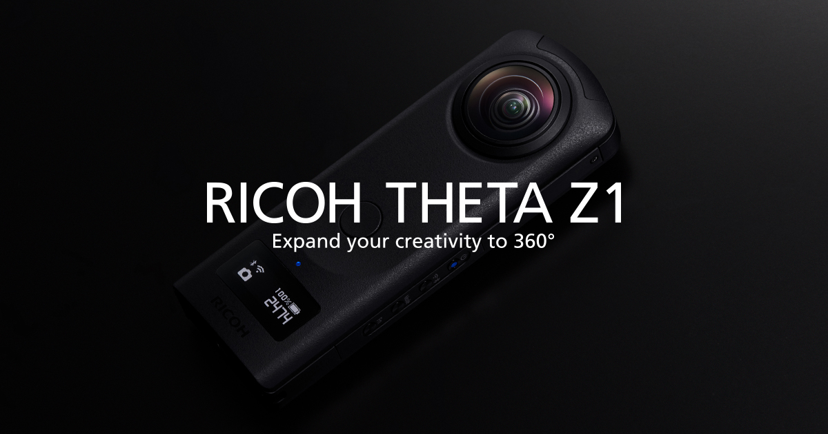 The time you can express your work in 360° has come. | RICOH THETA Z1